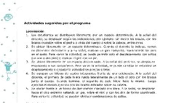 Actividades sugeridas Unidad 3 Actividades sugeridas Unidad 3