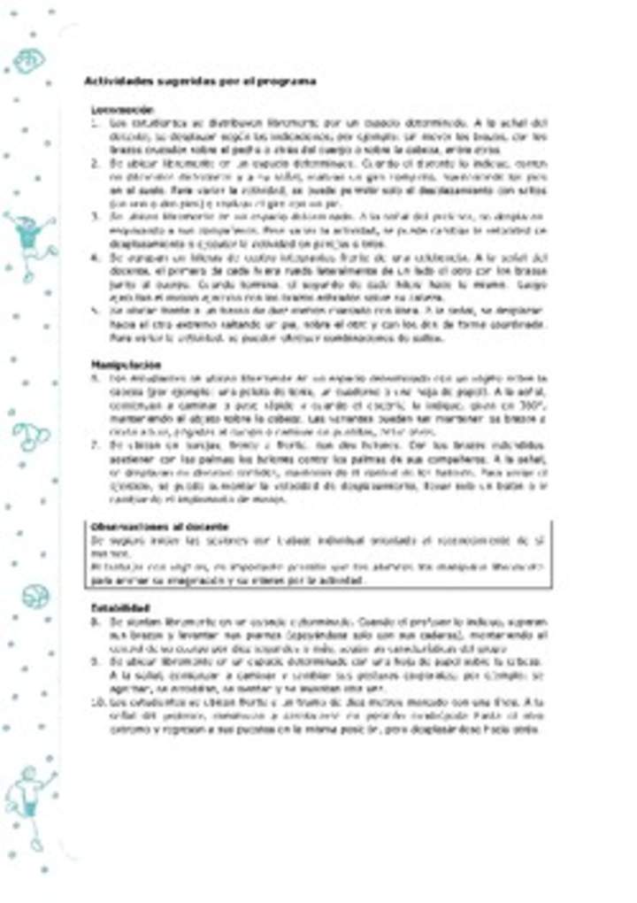 Actividades sugeridas Unidad 3 Actividades sugeridas Unidad 3