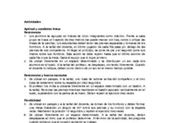 Actividades sugeridas Unidad 3 Actividades sugeridas Unidad 3