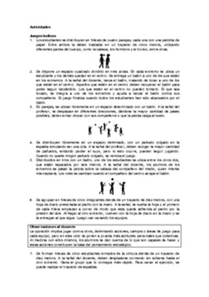 Actividades sugeridas Unidad 4 Actividades sugeridas Unidad 4