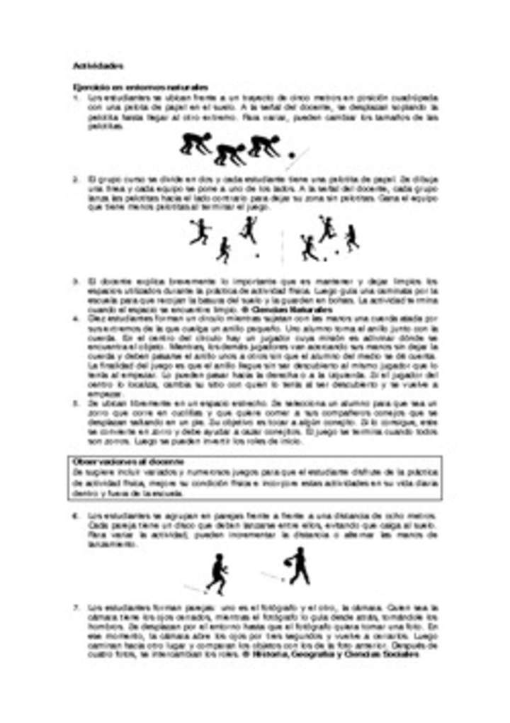 Actividades sugeridas Unidad 4 Actividades sugeridas Unidad 4