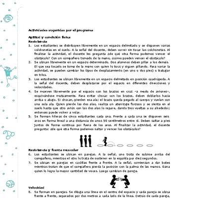 Actividades sugeridas Unidad 4 Actividades sugeridas Unidad 4