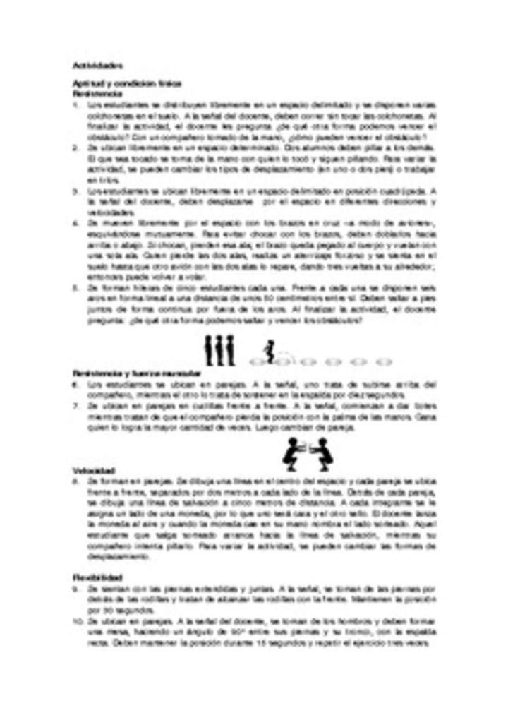 Actividades sugeridas Unidad 4 Actividades sugeridas Unidad 4