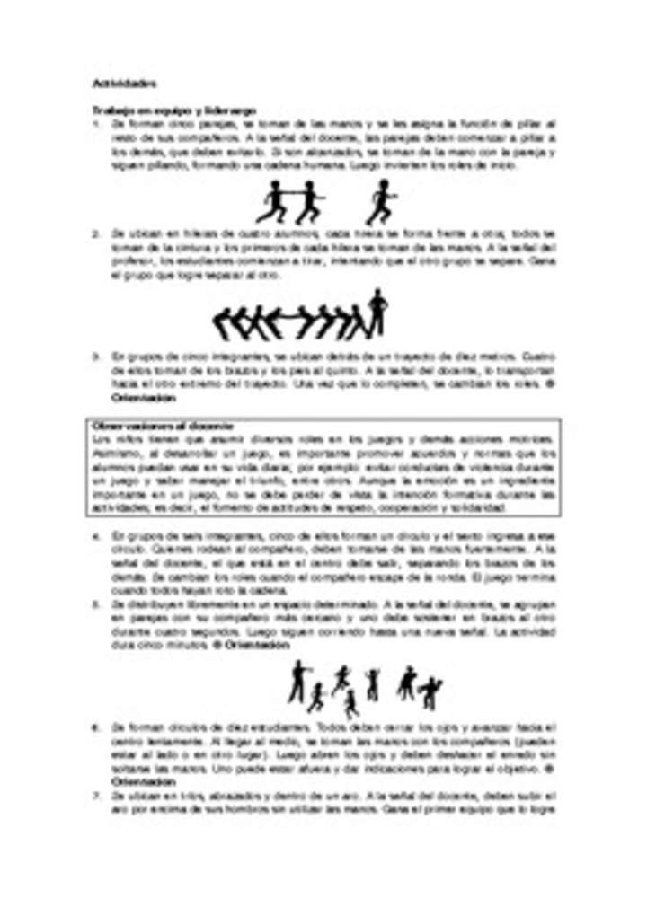 Actividades sugeridas Unidad 4 Actividades sugeridas Unidad 4