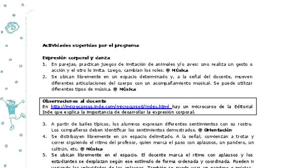 Actividades sugeridas Unidad 3 Actividades sugeridas Unidad 3