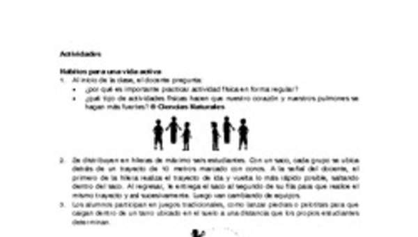 Actividades sugeridas Unidad 3 Actividades sugeridas Unidad 3