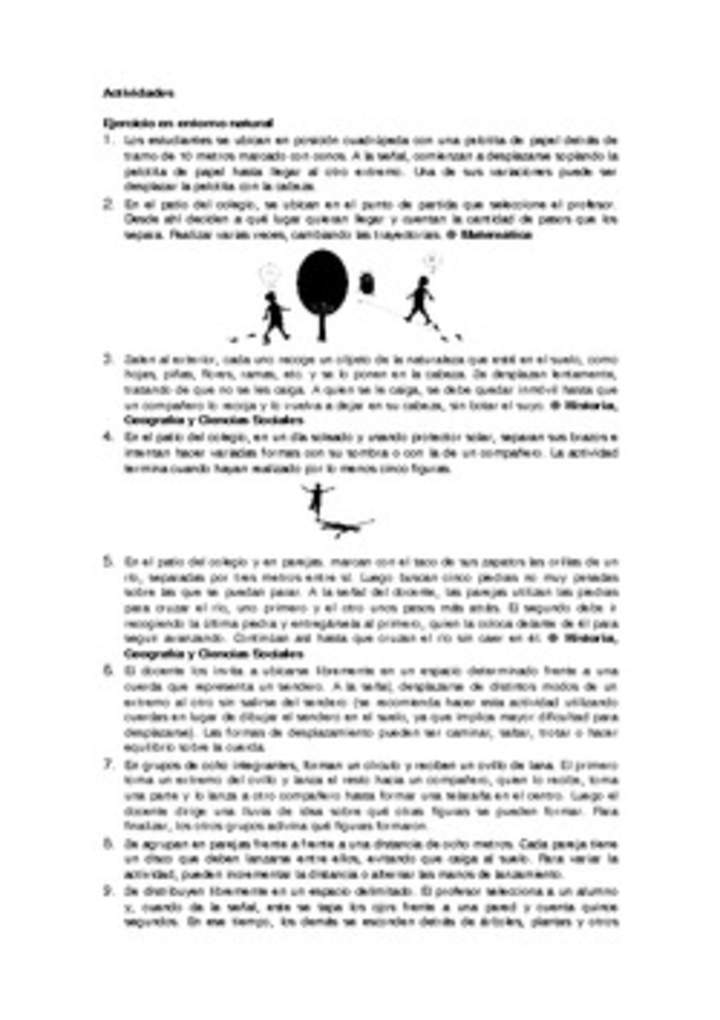 Actividades sugeridas Unidad 4 Actividades sugeridas Unidad 4