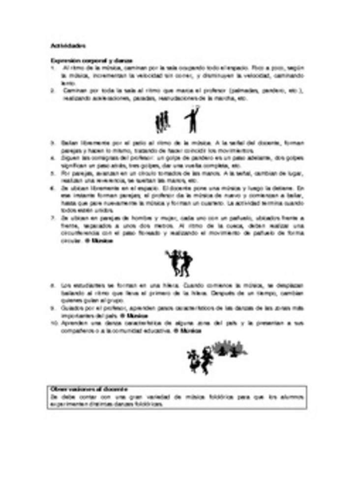 Actividades sugeridas Unidad 3 Actividades sugeridas Unidad 3