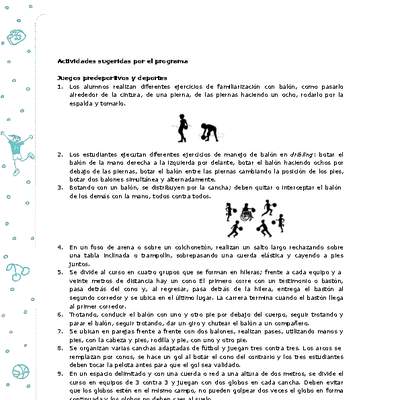 Actividades sugeridas Unidad 4 Actividades sugeridas Unidad 4