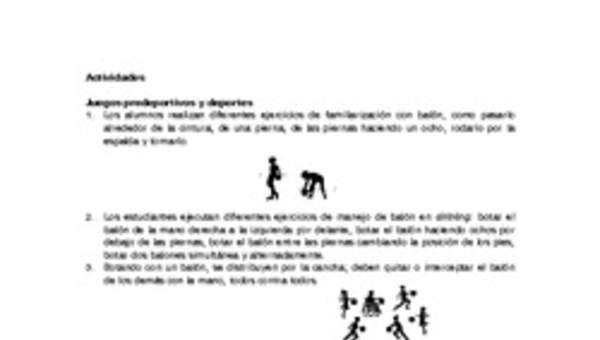 Actividades sugeridas Unidad 4 Actividades sugeridas Unidad 4