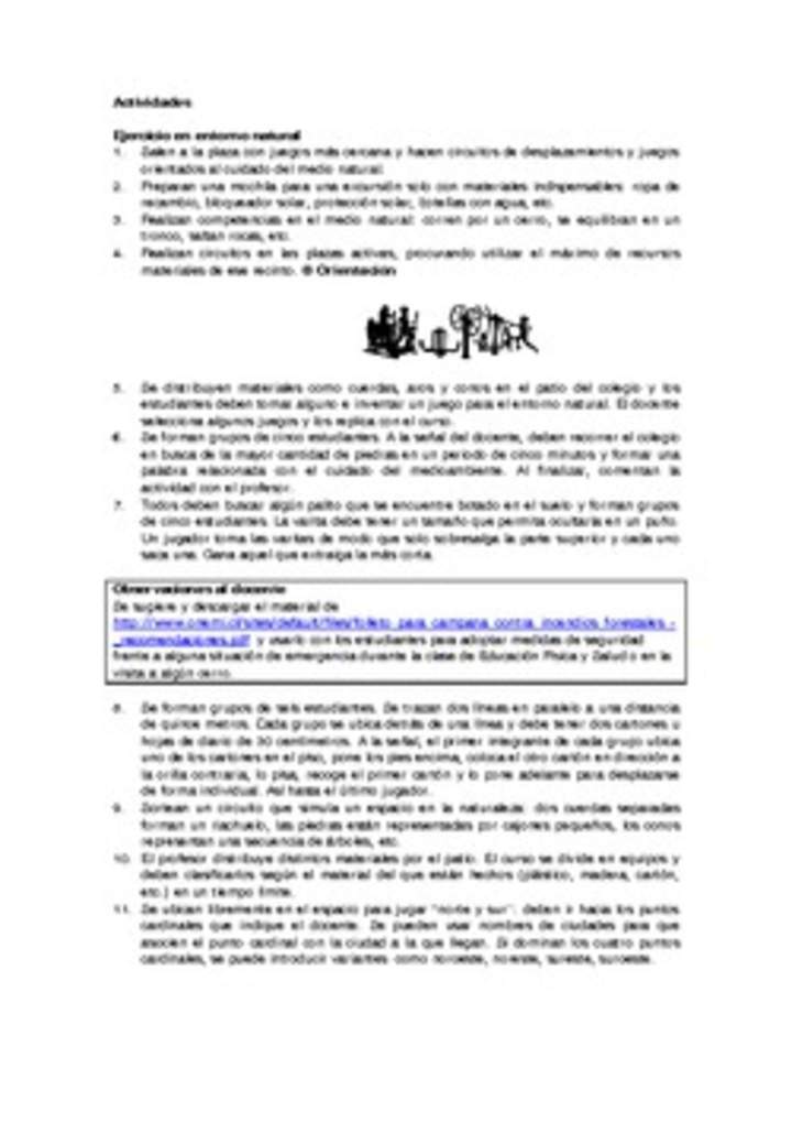 Actividades sugeridas Unidad 4 Actividades sugeridas Unidad 4