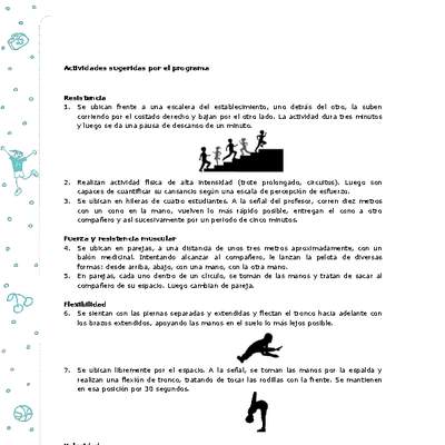 Actividades sugeridas Unidad 4 Actividades sugeridas Unidad 4