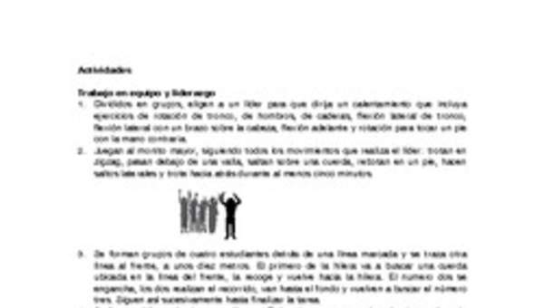 Actividades sugeridas Unidad 4 Actividades sugeridas Unidad 4