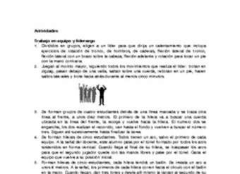 Actividades sugeridas Unidad 4 Actividades sugeridas Unidad 4