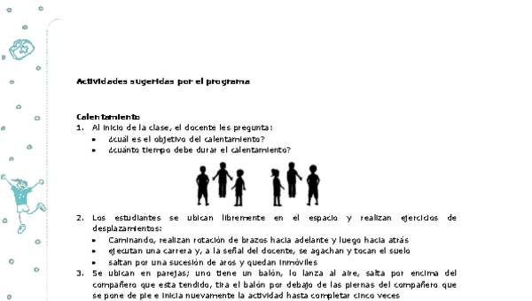 Actividades sugeridas Unidad 4 Actividades sugeridas Unidad 4