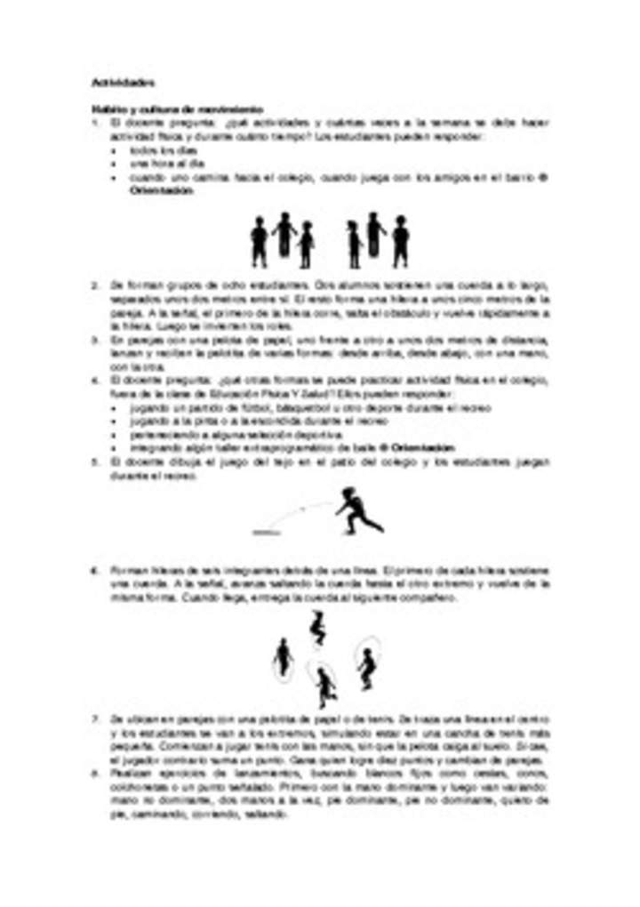 Actividades sugeridas Unidad 3 Actividades sugeridas Unidad 3