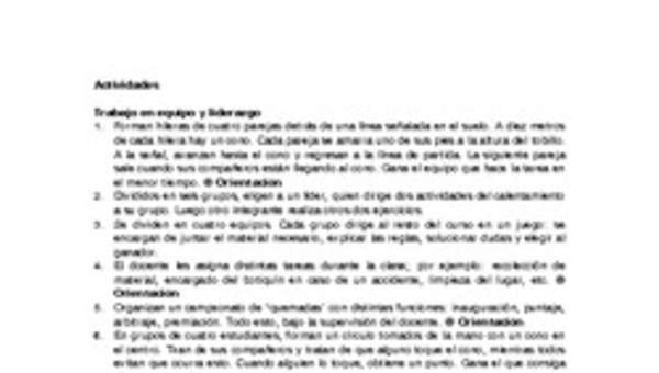 Actividades sugeridas Unidad 4 Actividades sugeridas Unidad 4