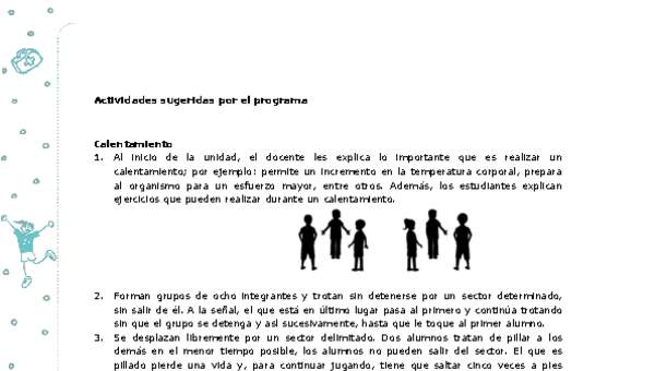 Actividades sugeridas Unidad 4 Actividades sugeridas Unidad 4