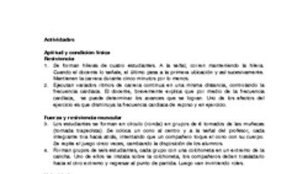 Actividades sugeridas Unidad 3 Actividades sugeridas Unidad 3