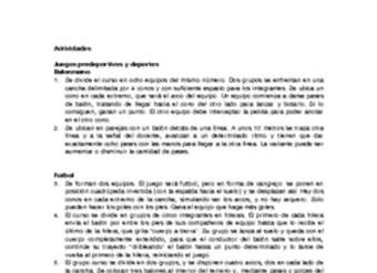 Actividades sugeridas Unidad 4 Actividades sugeridas Unidad 4