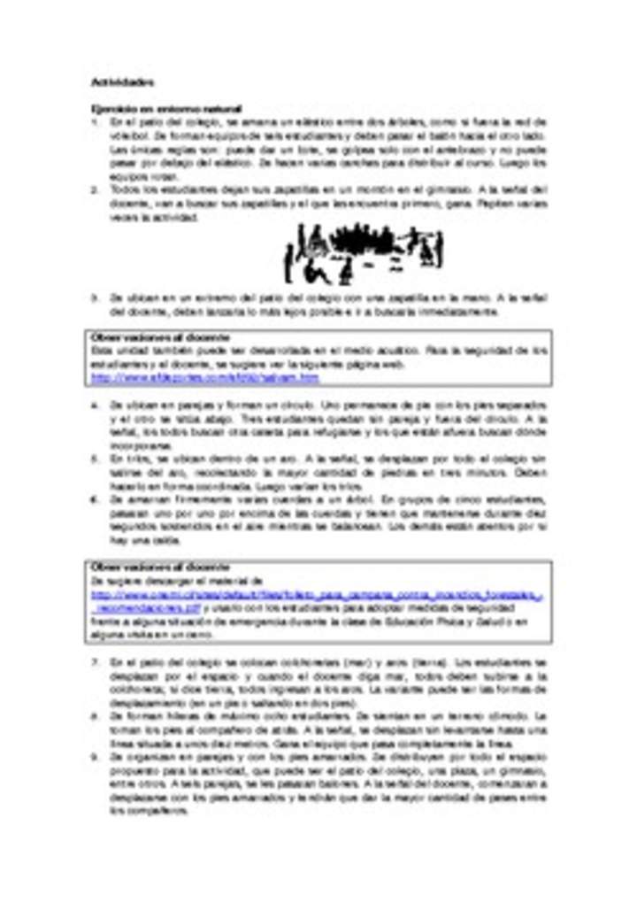 Actividades sugeridas Unidad 4 Actividades sugeridas Unidad 4