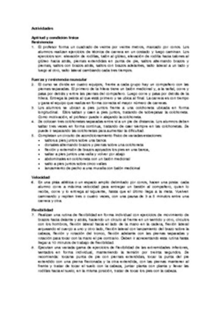 Actividades sugeridas Unidad 4 Actividades sugeridas Unidad 4