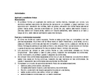 Actividades sugeridas Unidad 4 Actividades sugeridas Unidad 4