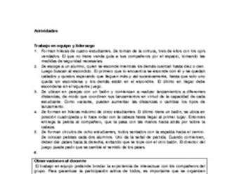 Actividades sugeridas Unidad 4 Actividades sugeridas Unidad 4