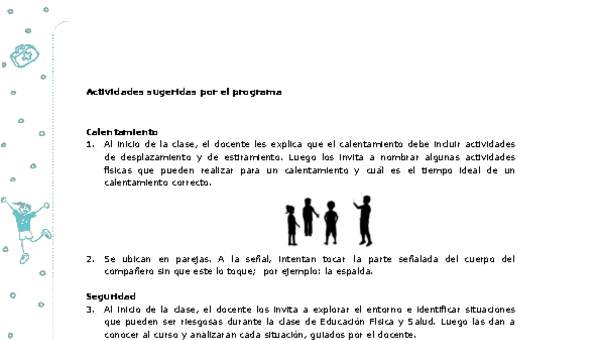 Actividades sugeridas Unidad 4 Actividades sugeridas Unidad 4