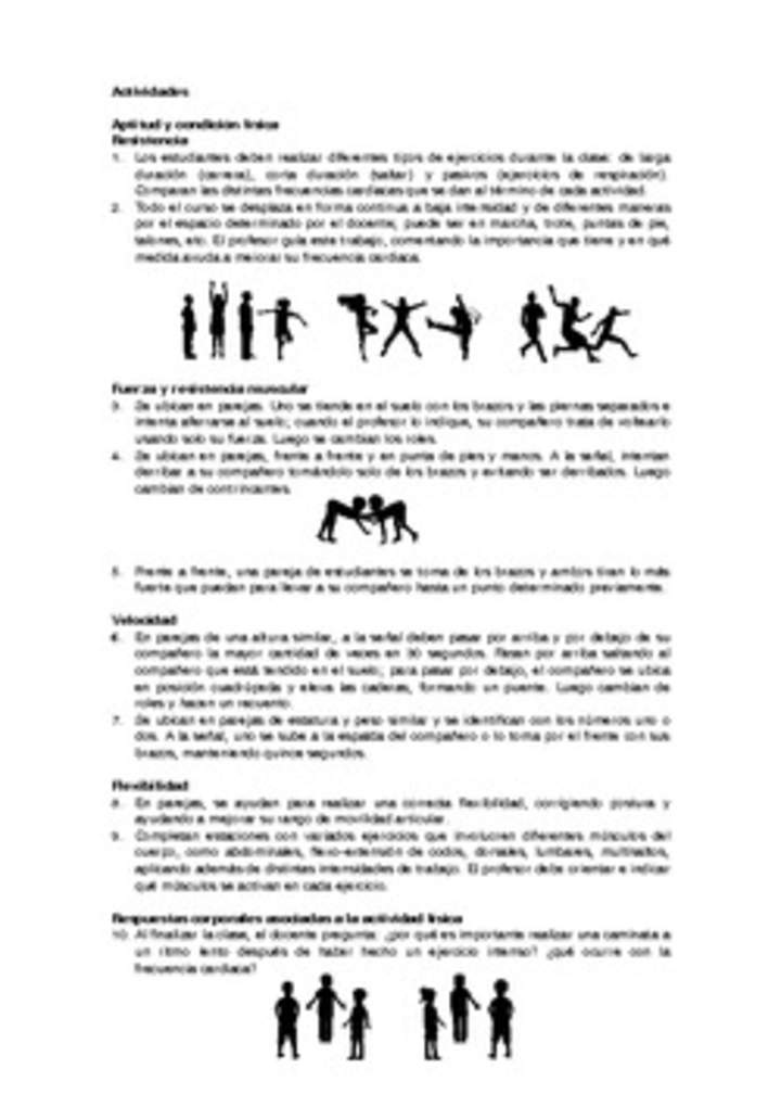 Actividades sugeridas Unidad 3 Actividades sugeridas Unidad 3