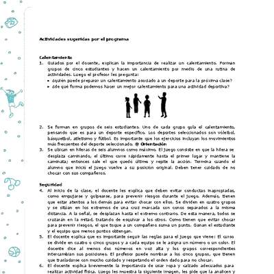 Actividades sugeridas Unidad 3 Actividades sugeridas Unidad 3