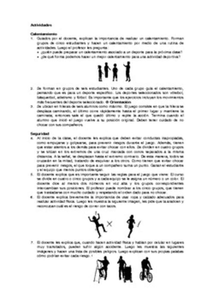 Actividades sugeridas Unidad 3 Actividades sugeridas Unidad 3