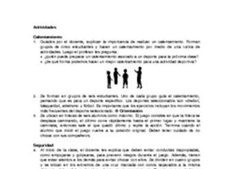 Actividades sugeridas Unidad 3 Actividades sugeridas Unidad 3