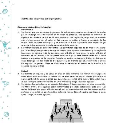 Actividades sugeridas Unidad 4 Actividades sugeridas Unidad 4