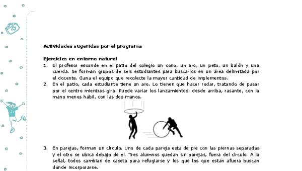 Actividades sugeridas Unidad 4 Actividades sugeridas Unidad 4