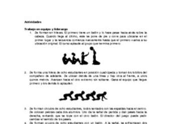 Actividades sugeridas Unidad 4 Actividades sugeridas Unidad 4