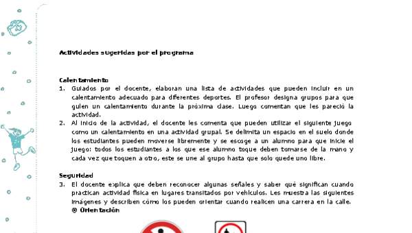 Actividades sugeridas Unidad 4 Actividades sugeridas Unidad 4