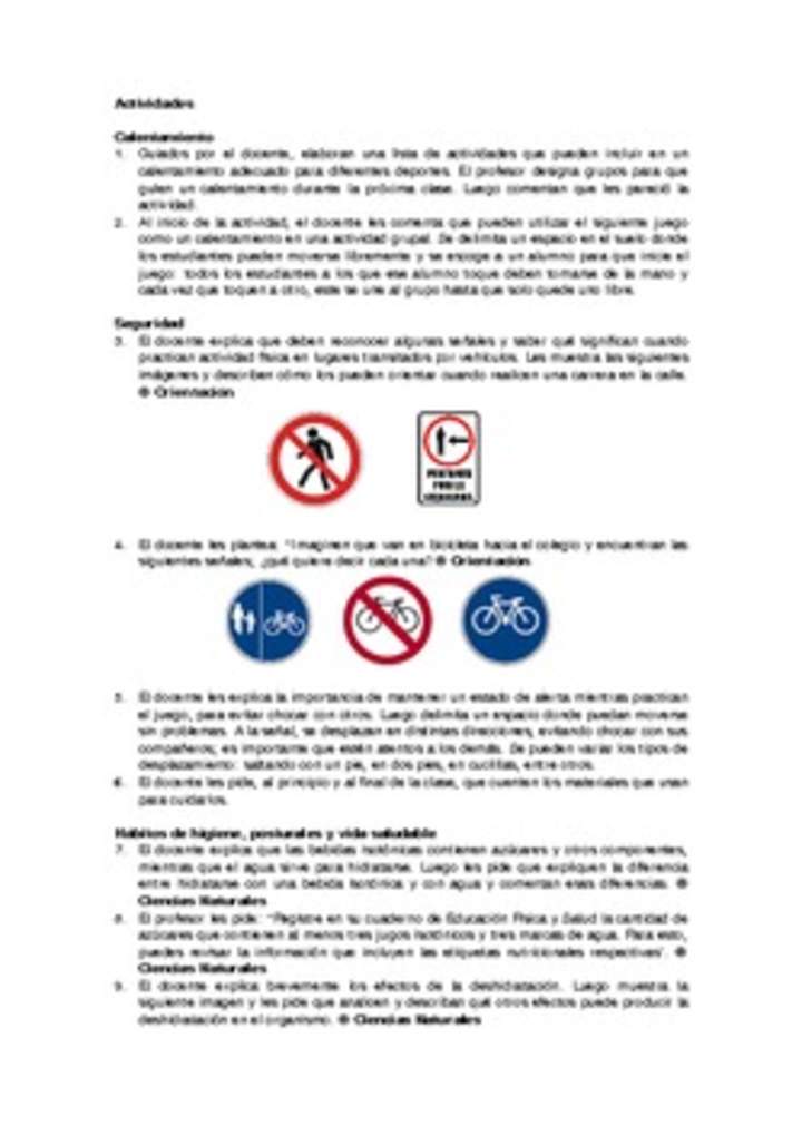 Actividades sugeridas Unidad 4 Actividades sugeridas Unidad 4