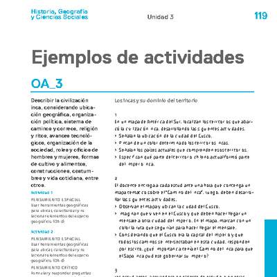 Actividades sugeridas Unidad 3 Actividades sugeridas Unidad 3