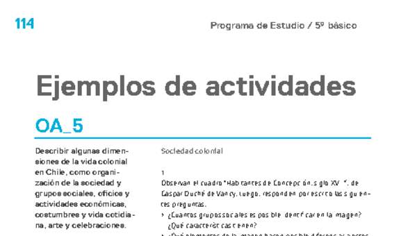 Actividades sugeridas Unidad 3 Actividades sugeridas Unidad 3