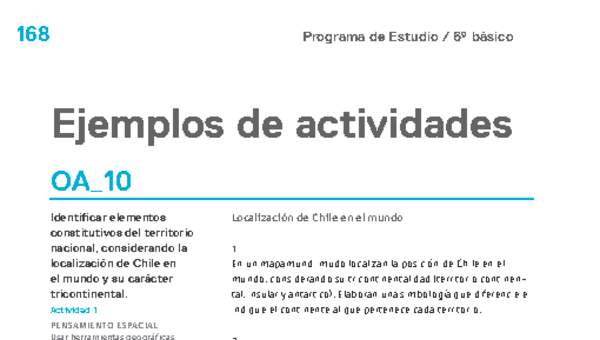 Actividades sugeridas Unidad 4 Actividades sugeridas Unidad 4