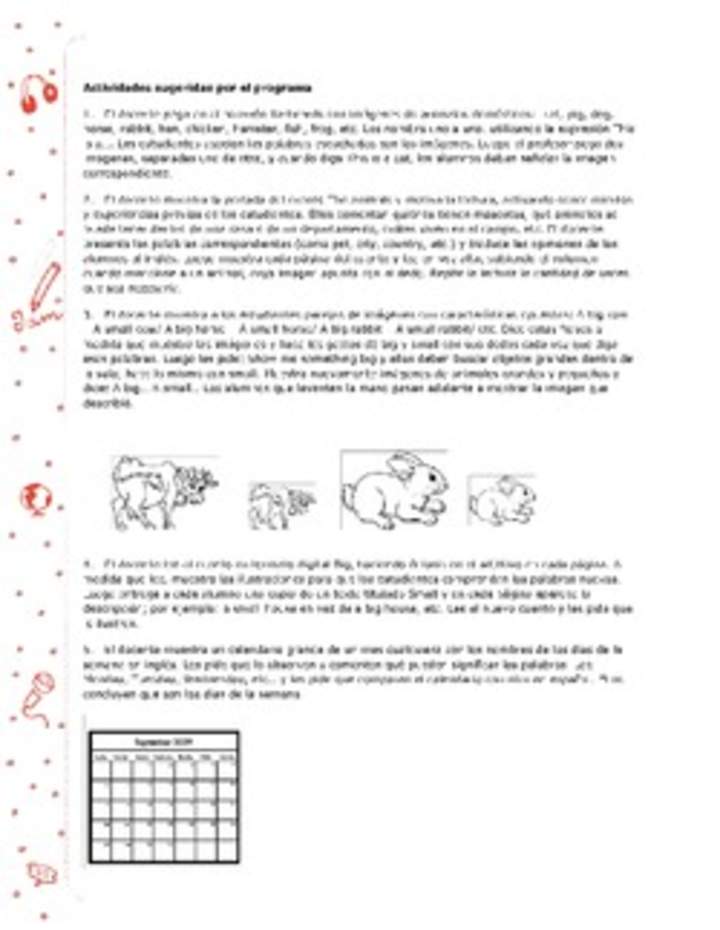 Actividades sugeridas Unidad 3 Actividades sugeridas Unidad 3