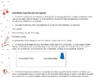 Actividades sugeridas Unidad 3 Actividades sugeridas Unidad 3