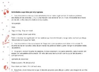 Actividades sugeridas Unidad 3 Actividades sugeridas Unidad 3