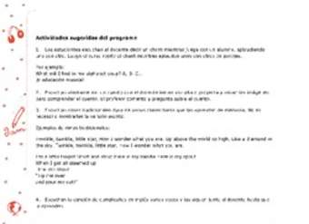 Actividades sugeridas Unidad 4 Actividades sugeridas Unidad 4
