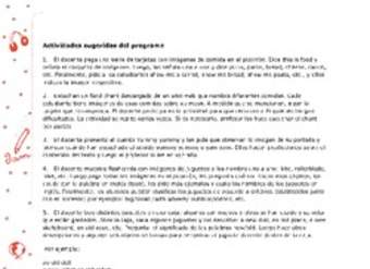 Actividades sugeridas Unidad 4 Actividades sugeridas Unidad 4