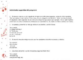 Actividades sugeridas Unidad 4 Actividades sugeridas Unidad 4