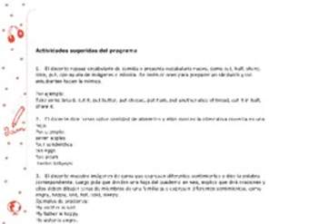Actividades sugeridas Unidad 4 Actividades sugeridas Unidad 4