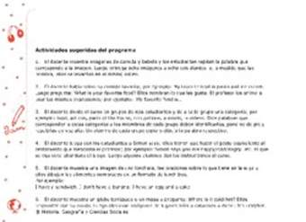 Actividades sugeridas Unidad 4 Actividades sugeridas Unidad 4