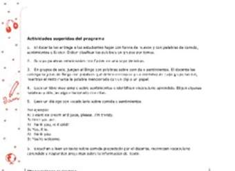 Actividades sugeridas Unidad 4 Actividades sugeridas Unidad 4